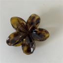 pinza in plastica a forma di fiore